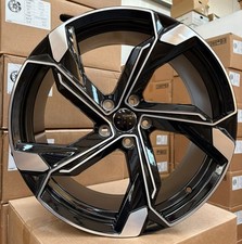 23" Audi E-Tron 2019-2023 E-Tron 149 Design Gloss Black Polished 10j Alloys X4