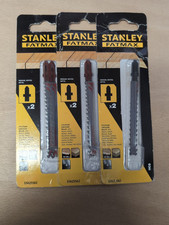 (L) Stanley Fatmax STA25562 Laminate Wood Jigsaw Replacements, 3x2pk, New