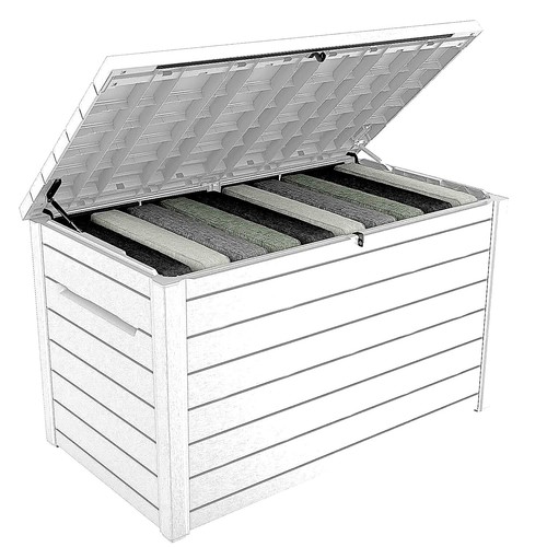 230 gallon xxl outdoor storage - gallon,