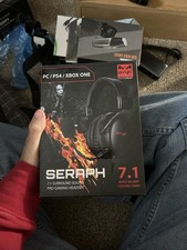 Gaming Headset SUMVISION SERAPH Gaming Headphones Wired 7.1 Surround Sound 3.5Mm