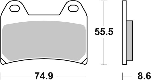 Brake pad set disc - set,,