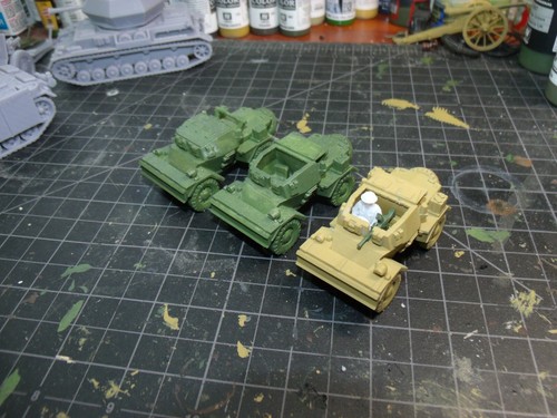 Scale 28mm daimler dingo - 1/56,