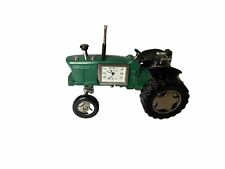 William Widdop Heavy die cast Miniature Clock Green & Black Tractor 9236R