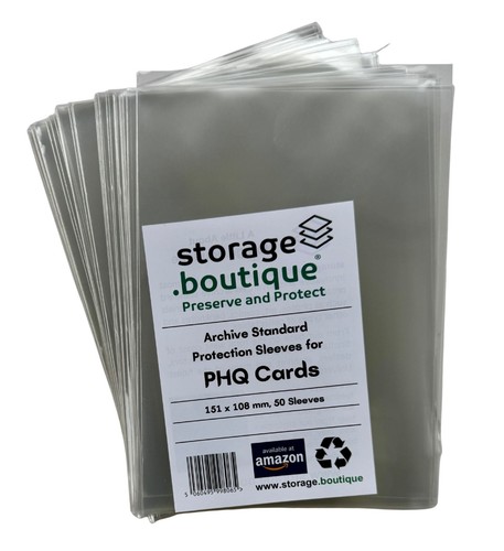 Phq card protection sleeves - phq,