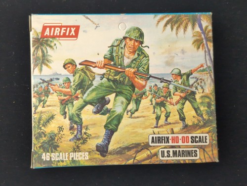 Vintage airfix marines - us,