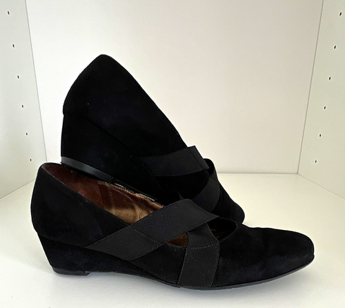 Peter kaiser black suede - black,