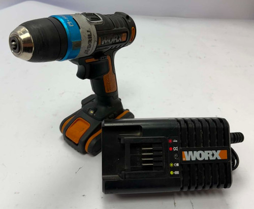 Worx wx178 battery - +, charger