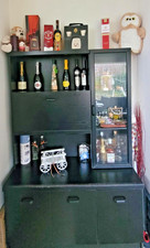 Black Glass Door Display