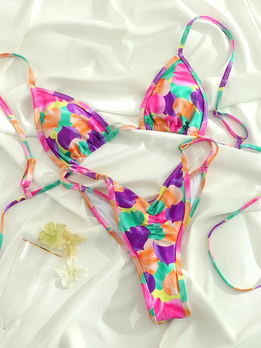 Extreme print bikini for women - extreme,