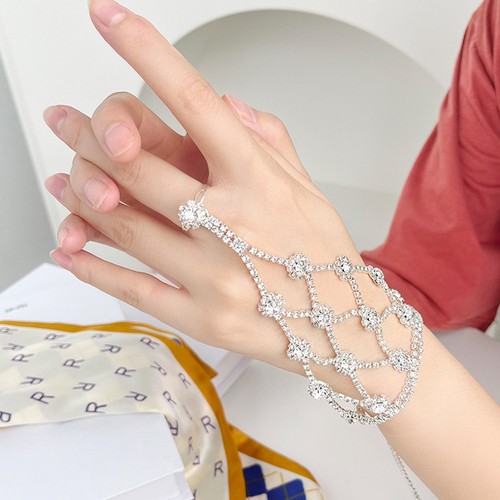 Fashion silver rhinestone hand - fashion,