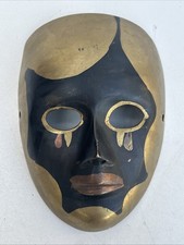 Vintage Wall Hanging Face Mask