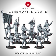 Ceremonial Guard 28mm Sci-Fi Grimdark Guard