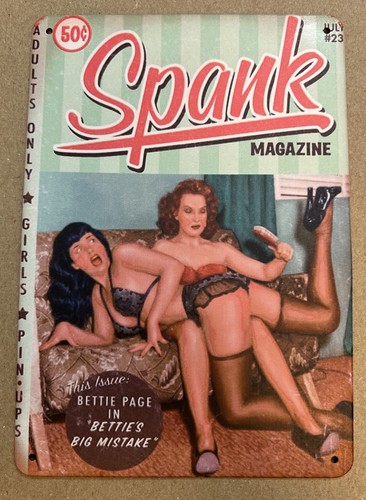 Bettie page spank magazine - bettie,