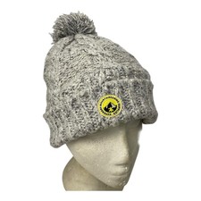 Superdry Beanie Hat Grey Cable