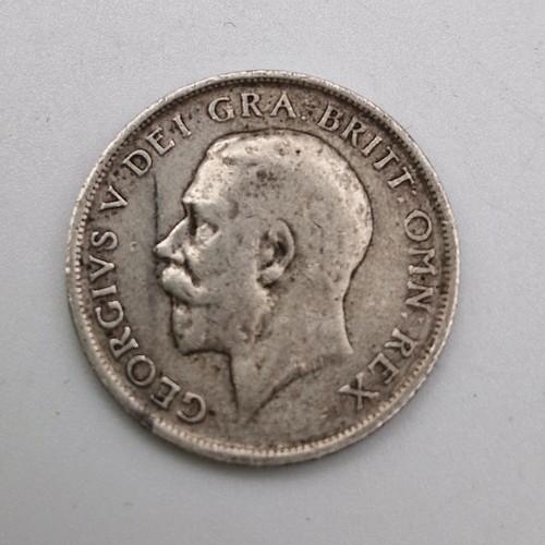 1916 george one shilling - shilling, 925