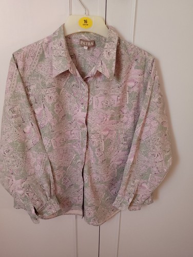 Ladies patra silk blouse - ladies,