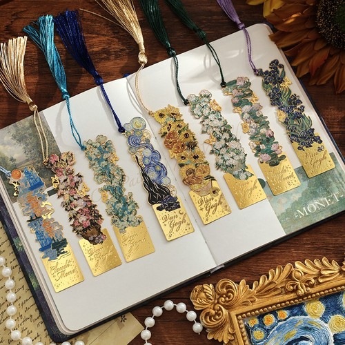 Metal art bookmark tassel - tassel, van