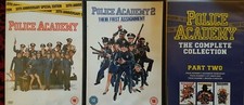 POLICE ACADEMY 1,2,5,6 & 7 DVDs
