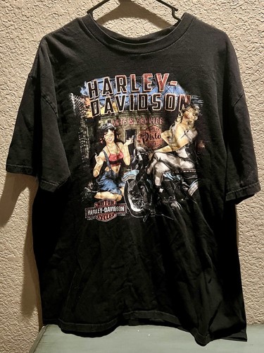 Harley davidson shirt longhorn - davidson,