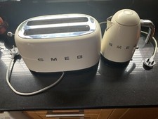smeg kettle and 4 Slice Toaster CREAM