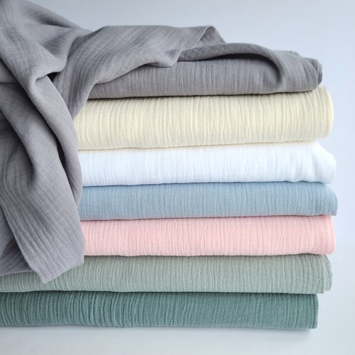 Cotton double gauze fabric 7 - cotton,