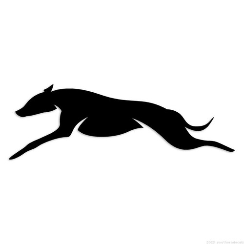 Greyhound whippet dog decal - whippet,