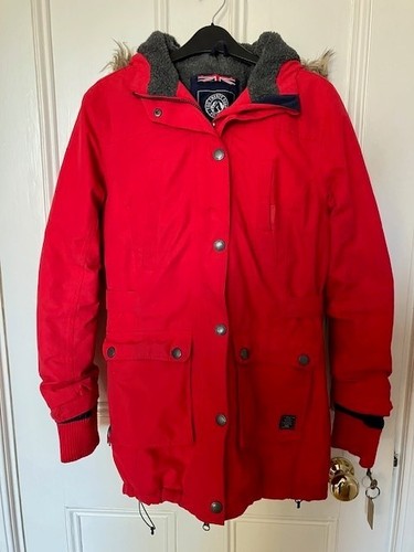Tog red ski jacket with - ski,