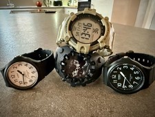 Casio (x3) G-Shock (x1)  Job Lot