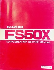 Genuine Factory Suzuki FS50 X