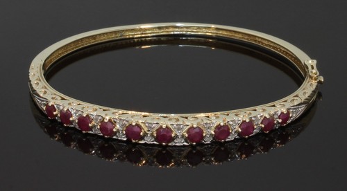 Carat yellow gold ruby and - gold,