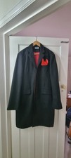 Mazey's Men's Classic Crombie Coat