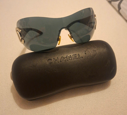 Chanel 4124 shield sunglasses - chanel,