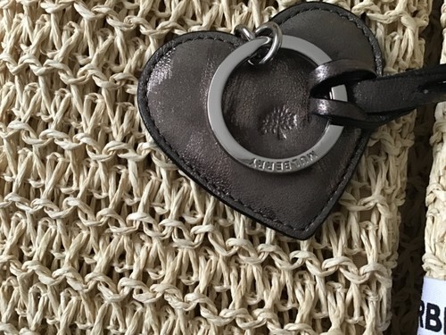 Mulberry heart keyring bag - heart,