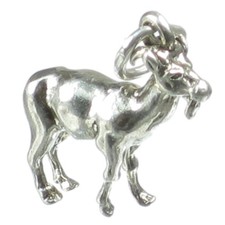 Mountain Goat sterling silver