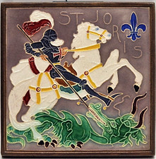 Dutch Cloisonne St. George The