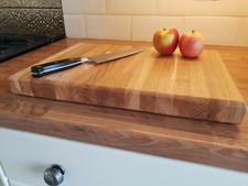 Large Solid Oak Chopping Board
