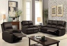 Reclining Luxury Leather Sofa