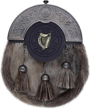 Harp Badge Antique Finish