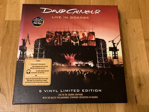 David gilmour 2008 vinyl lp - david,