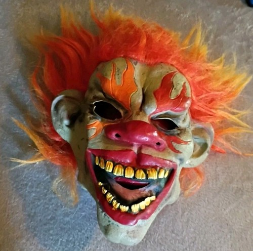 Adult scary halloween clown - adult,