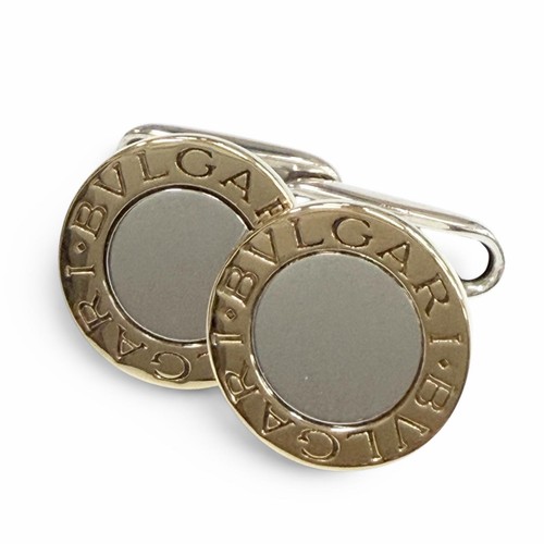 Great bvlgari cufflinks - bvlgari,