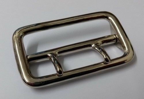 Sam browne buckle nickel plate - buckle,