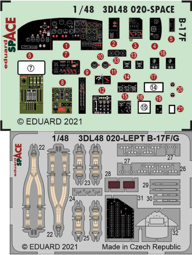 Eduard ed3dl48020 boeing - eduard,