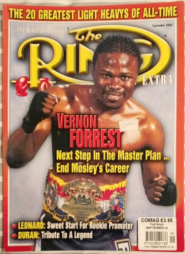 The ring magazine september - ring,