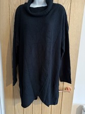 Black Wrap Over Jumper 10