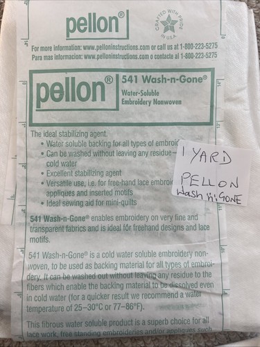 Pellon wash gone water - wash,
