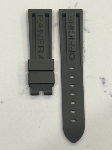 Panerai 22mm green rubber - 22mm,