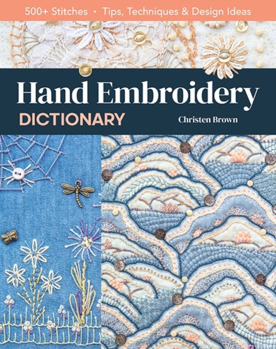 Hand embroidery dictionary - hand,