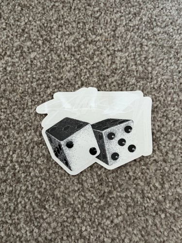 Stussy ss26 dice sticker - stussy,