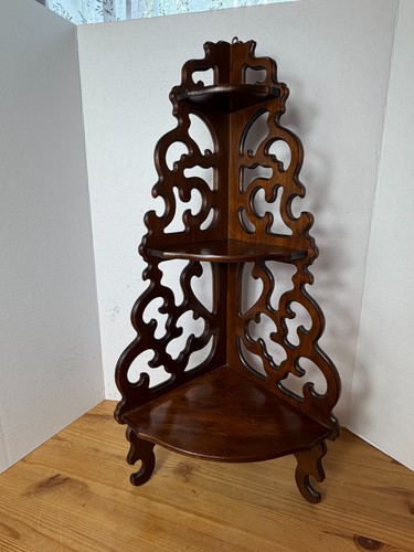 Vtg butler wood corner - 24",